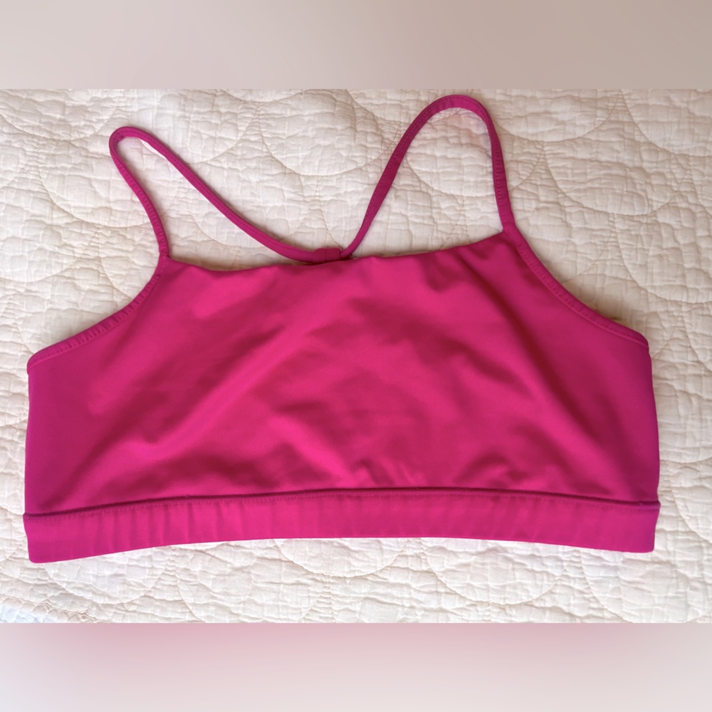 Hot Pink Old Navy brand sports bra • size Small